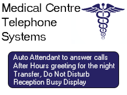 Medical centre telephone system